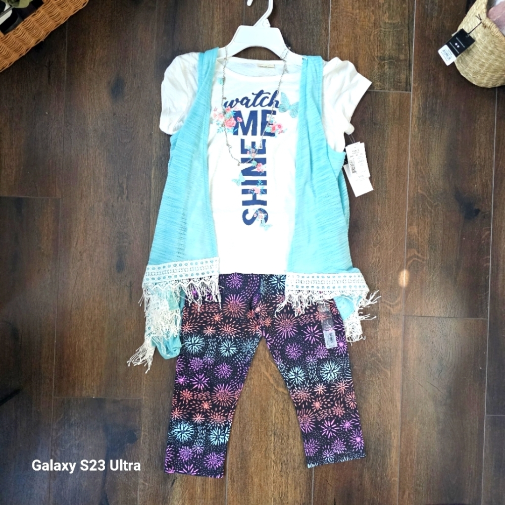 4 peice girls outfit